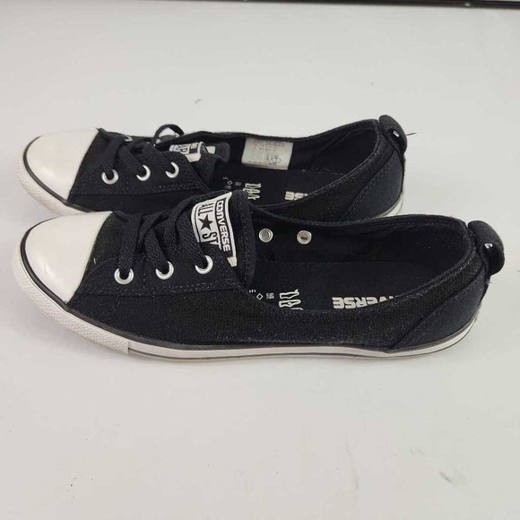 Converse Womens All Star Sneakers Shoes Black 551655F Walking Canvas Lace Up 9M - Picture 1 of 9
